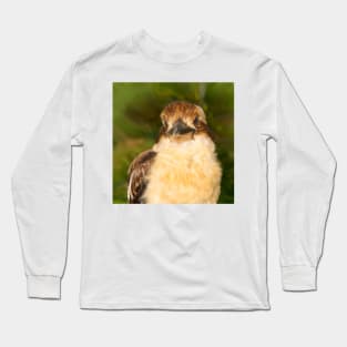 Painted laughing kookaburra Long Sleeve T-Shirt